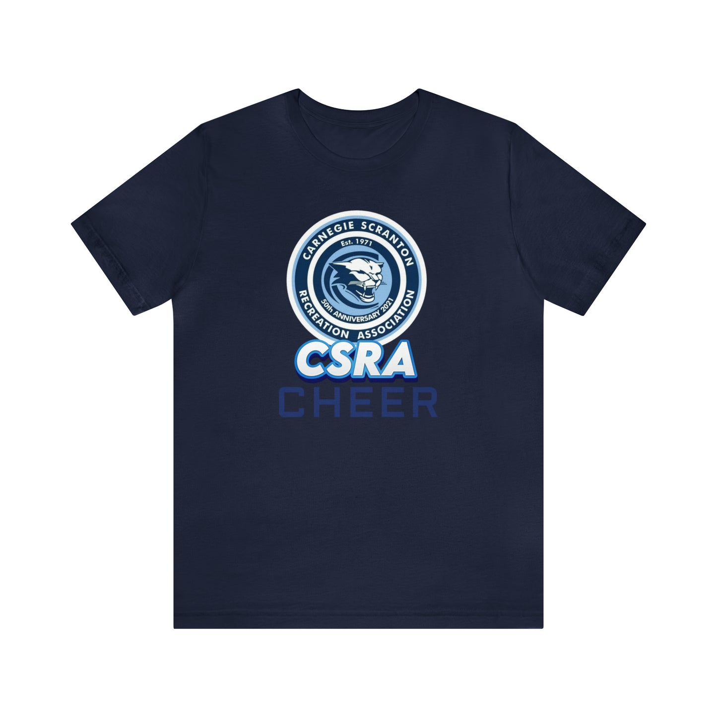 CSRA Cheer Unisex Jersey Short Sleeve Tee