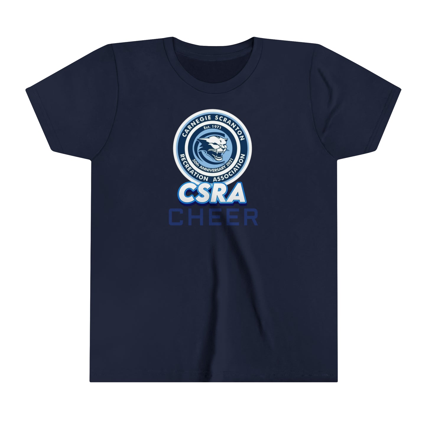 Youth - CSRA Cheer Logo Short Sleeve Tee