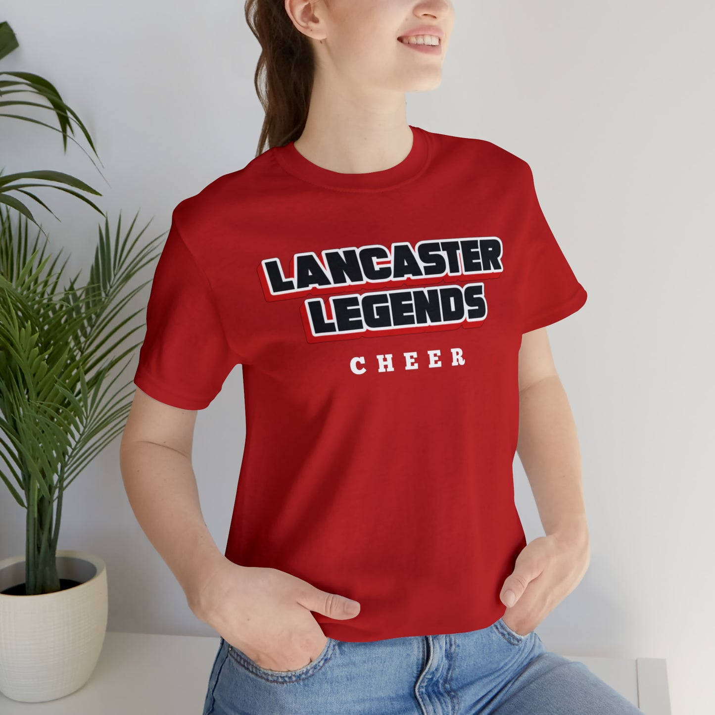 Lancaster Legends Cheer Unisex Jersey Tee