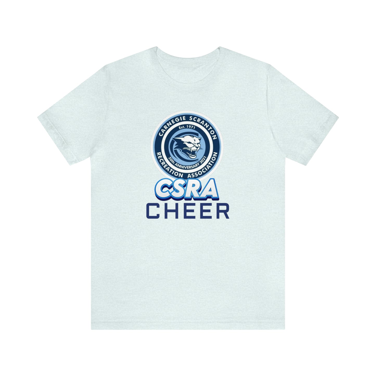 CSRA Cheer Unisex Jersey Short Sleeve Tee