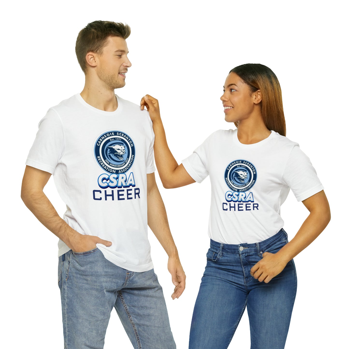 CSRA Cheer Unisex Jersey Short Sleeve Tee