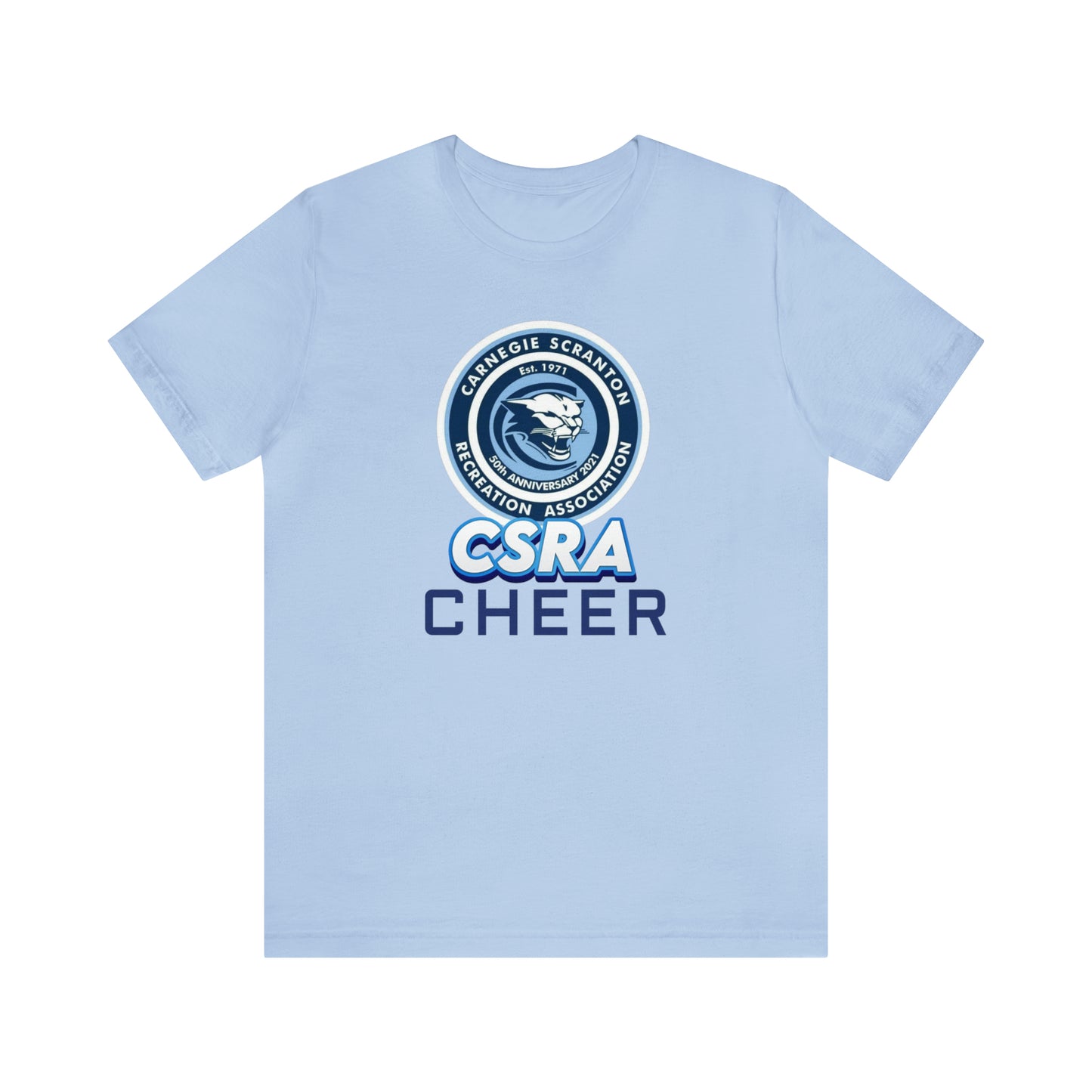 CSRA Cheer Unisex Jersey Short Sleeve Tee