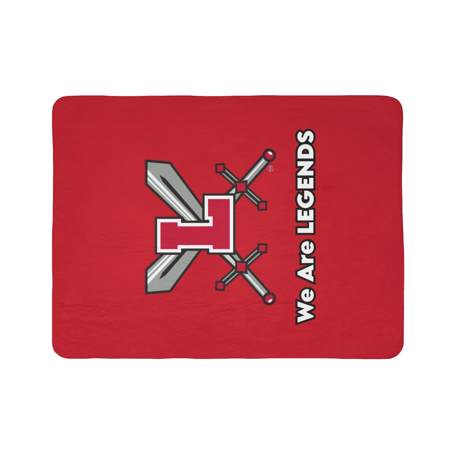 Lancaster Cozy Football Sherpa Blanket