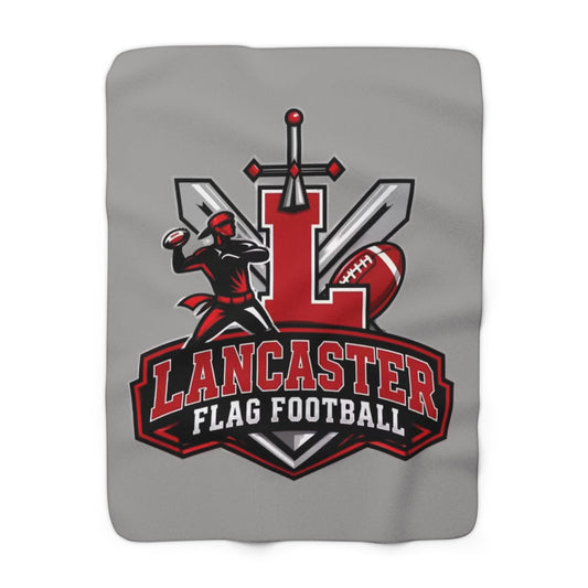 Lancaster Flag Football Sherpa Blanket