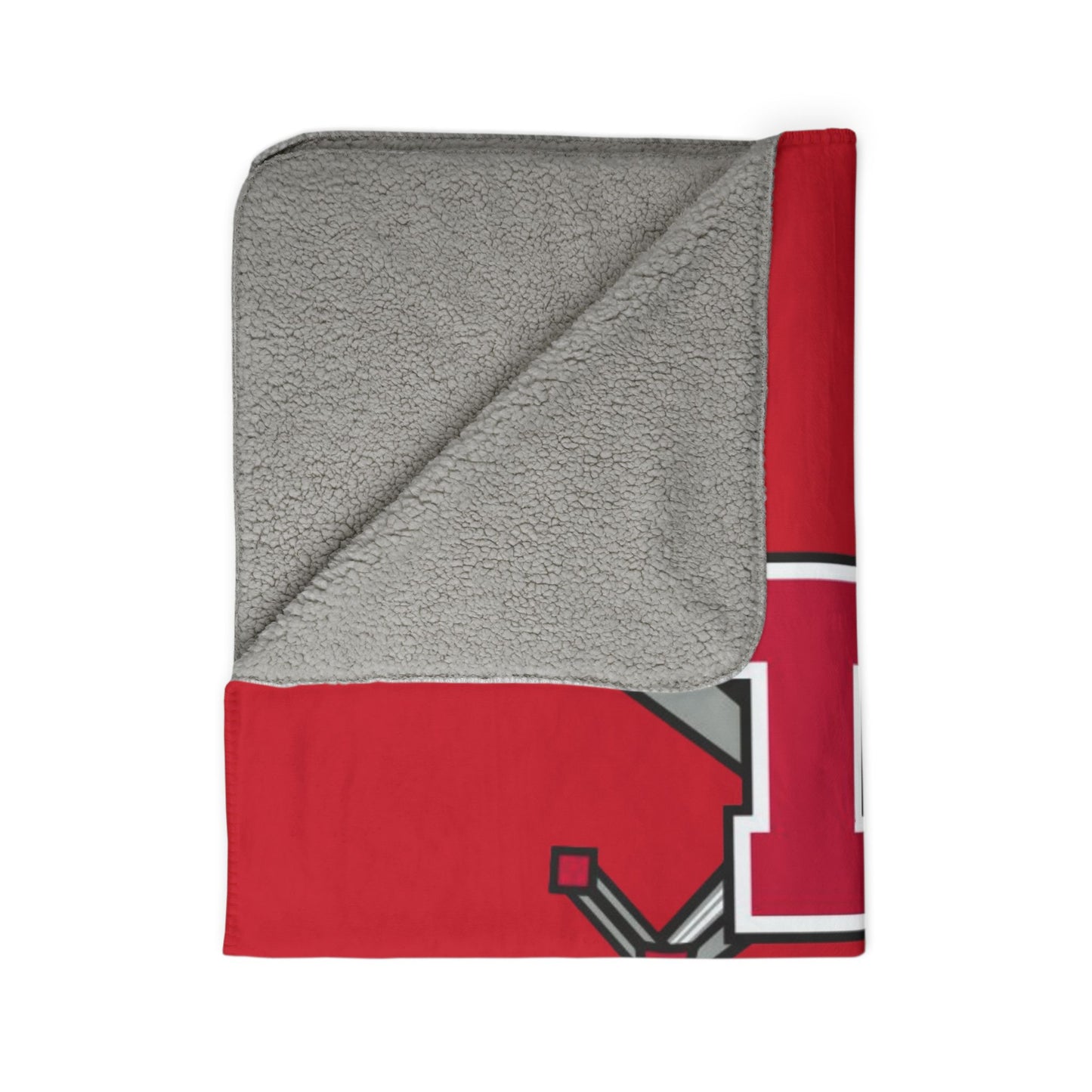 Lancaster Cozy Football Sherpa Blanket