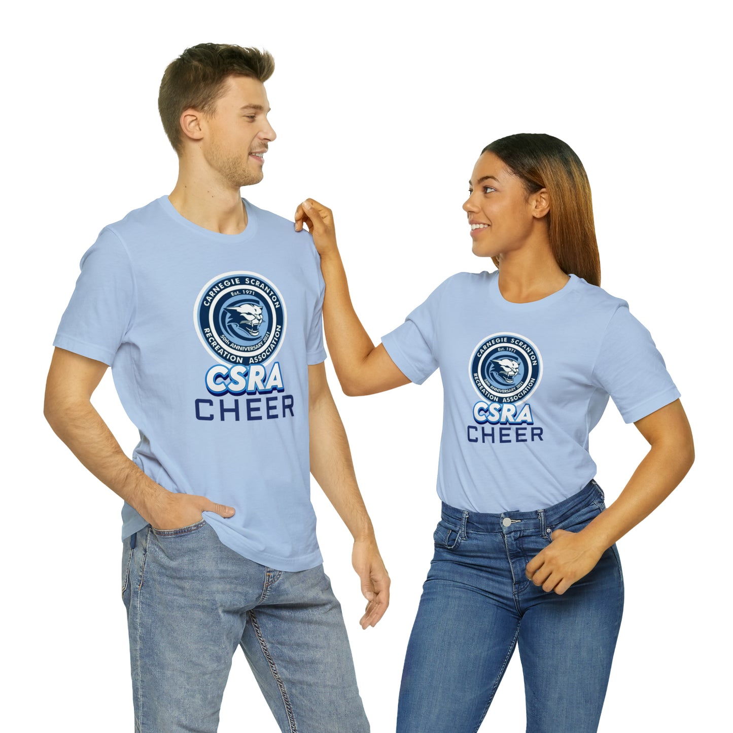 CSRA Cheer Unisex Jersey Short Sleeve Tee