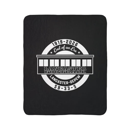 Lancaster Commemorative Cozy Sherpa Blanket