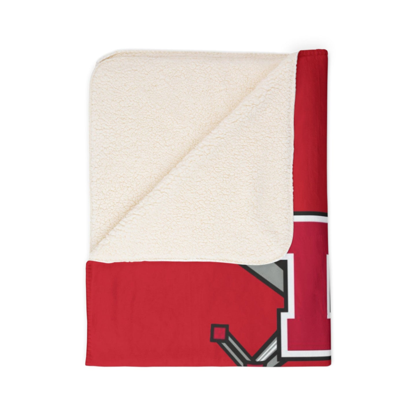Lancaster Cozy Football Sherpa Blanket