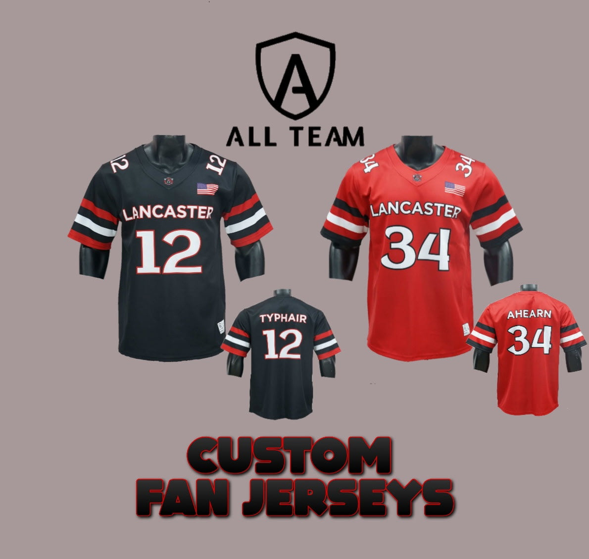 Lancaster Legends CUSTOM Fan Jersey