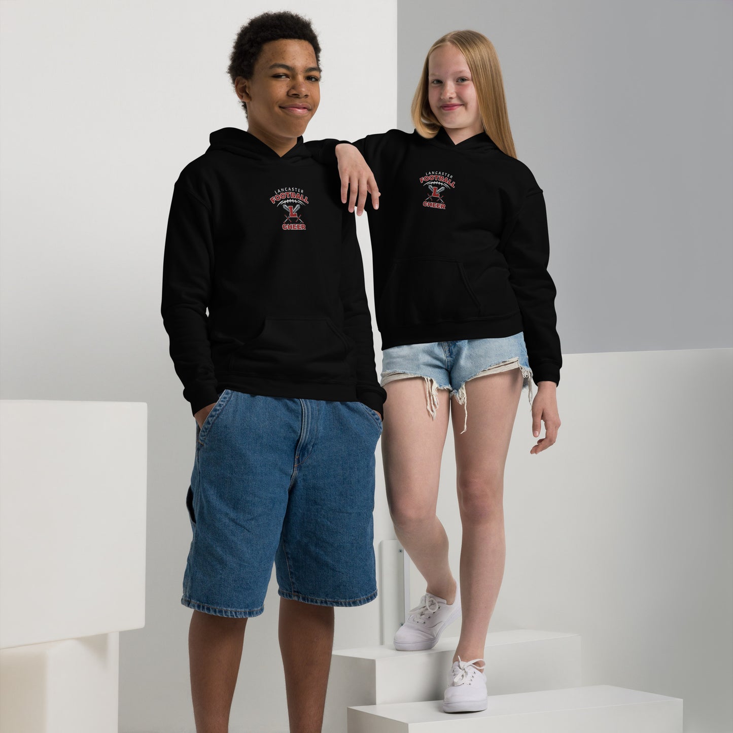 Lancaster Embroidered Youth Hoodie