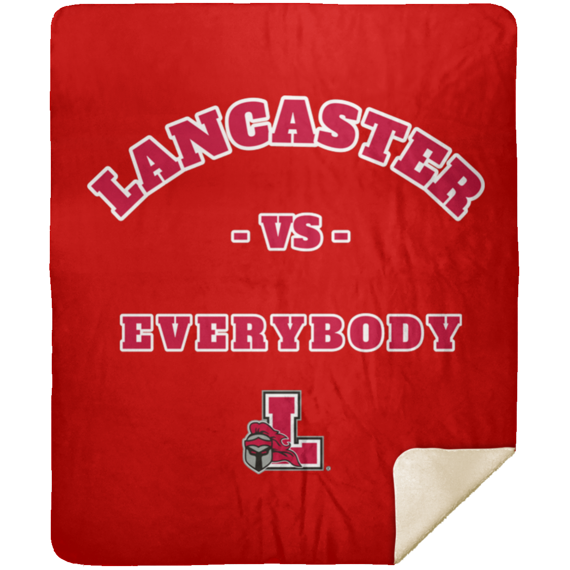 Lancaster VS Everybody Mink Sherpa Blanket 50x60