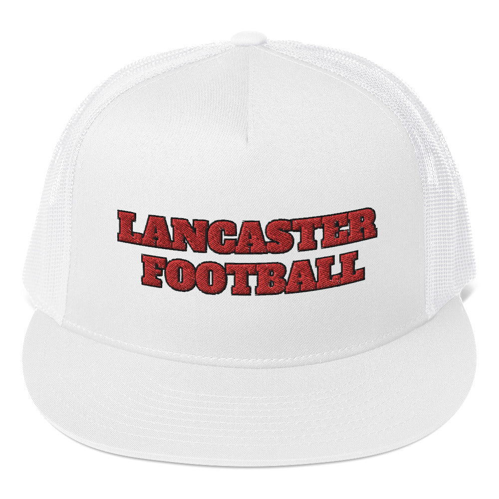 Lancaster Football Embroidered Trucker Cap