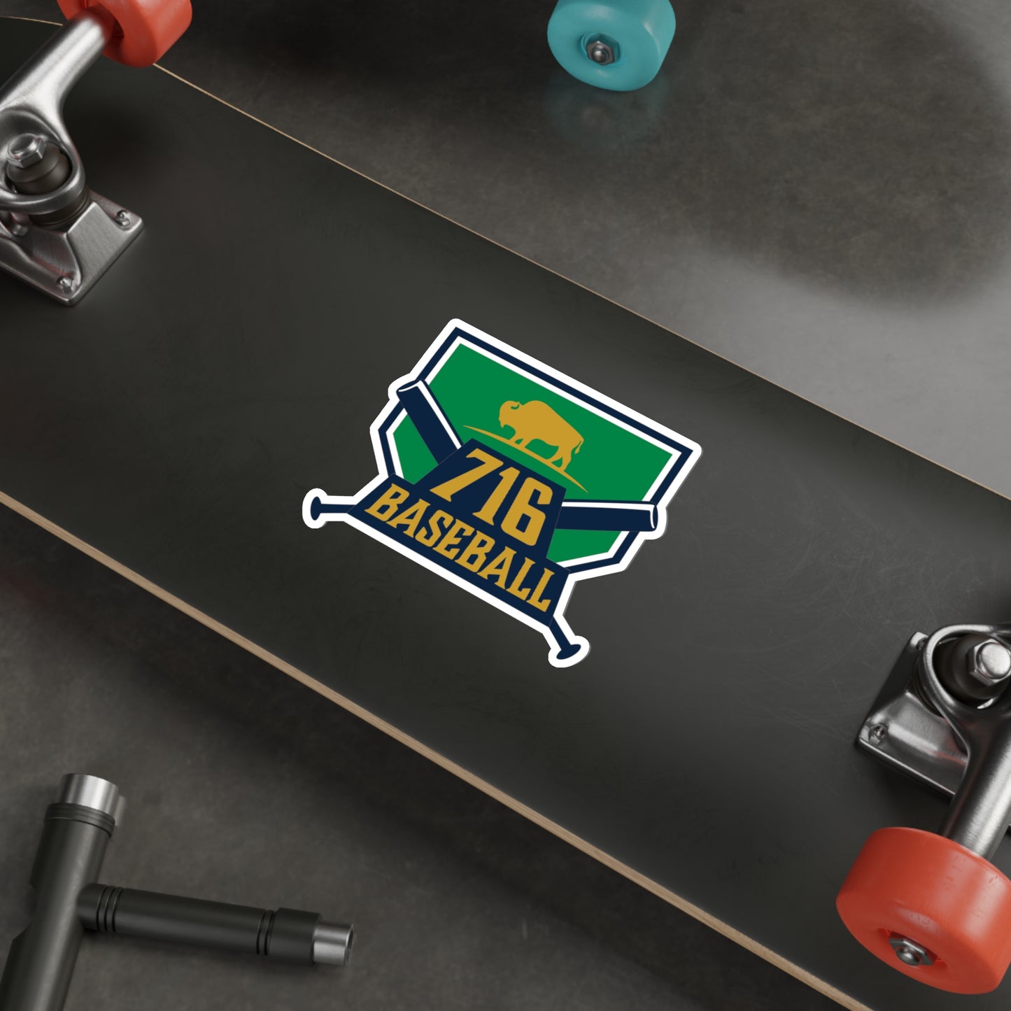 716 Baseball Die-Cut Stickers