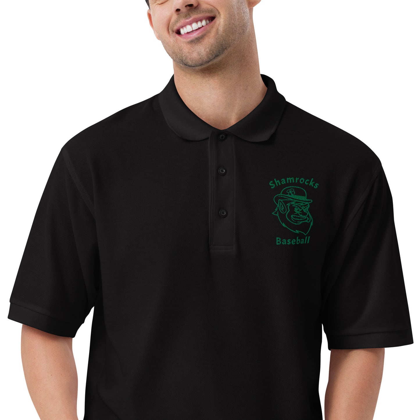Shamrocks Baseball Men's Premium Polo
