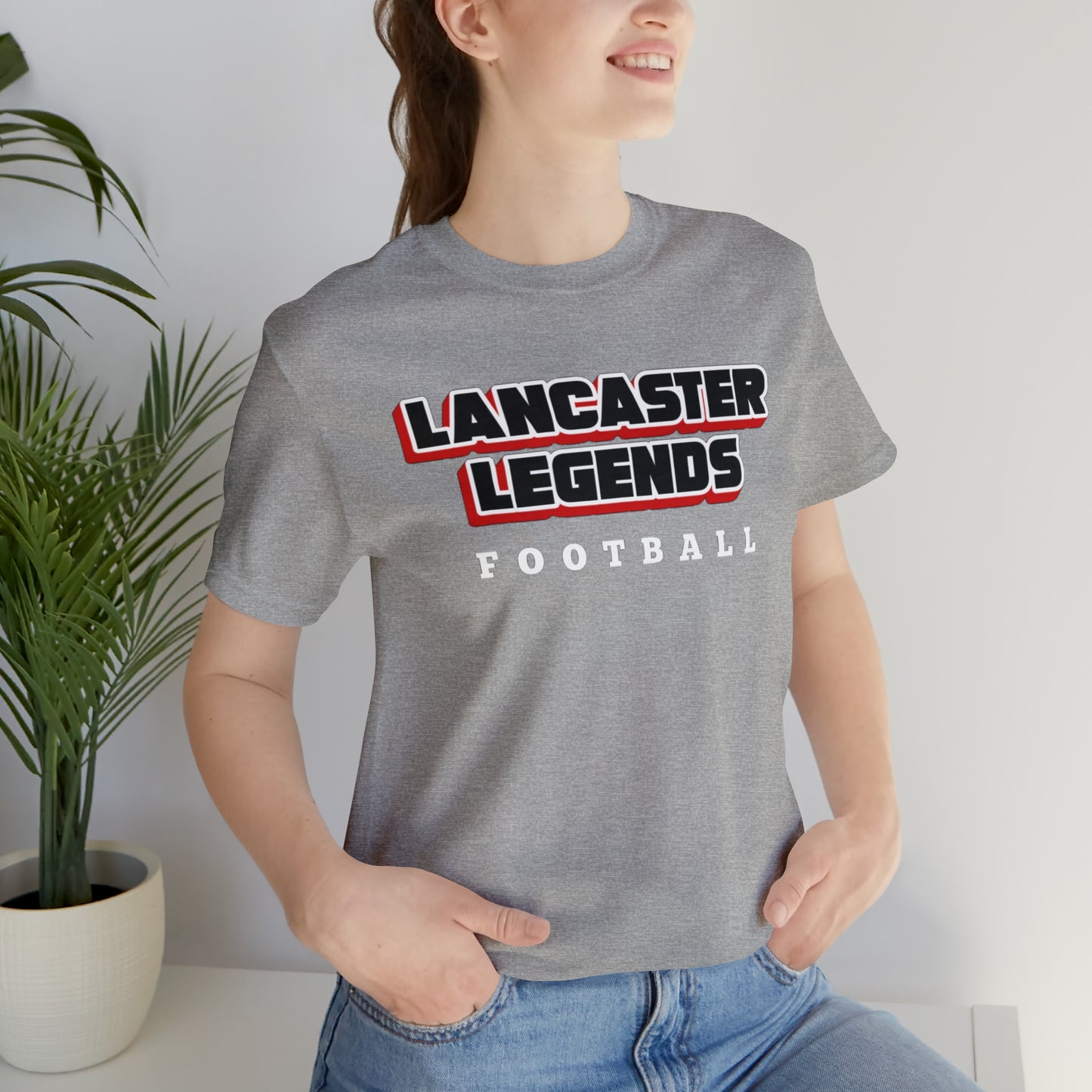 Lancaster Legends Football Unisex Jersey Tee