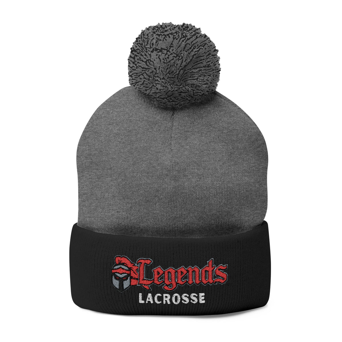 Legends Lacrosse Pom-Pom Knit Cap (Embroidery)