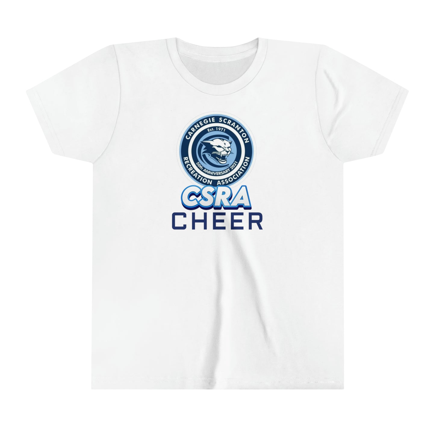 Youth - CSRA Cheer Logo Short Sleeve Tee