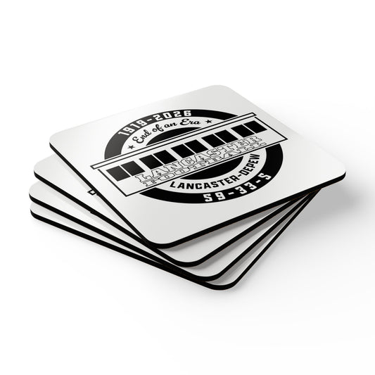 Lancaster End of an Era Custom Cork Coaster Set