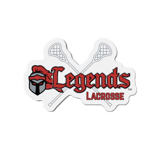 Legends Lax Sword Die-Cut Magnet