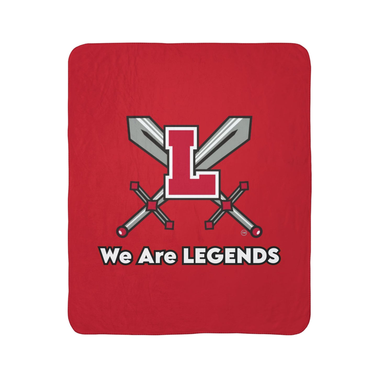 Lancaster Cozy Football Sherpa Blanket