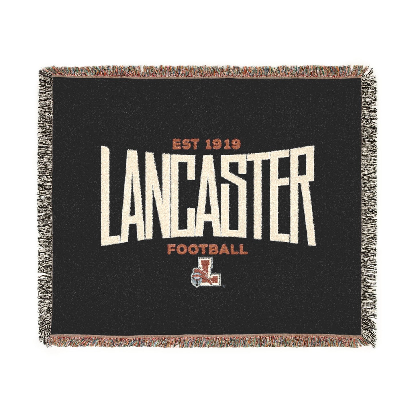 Lancaster Football Woven Blanket – Vintage Est. 1919 Team Throw