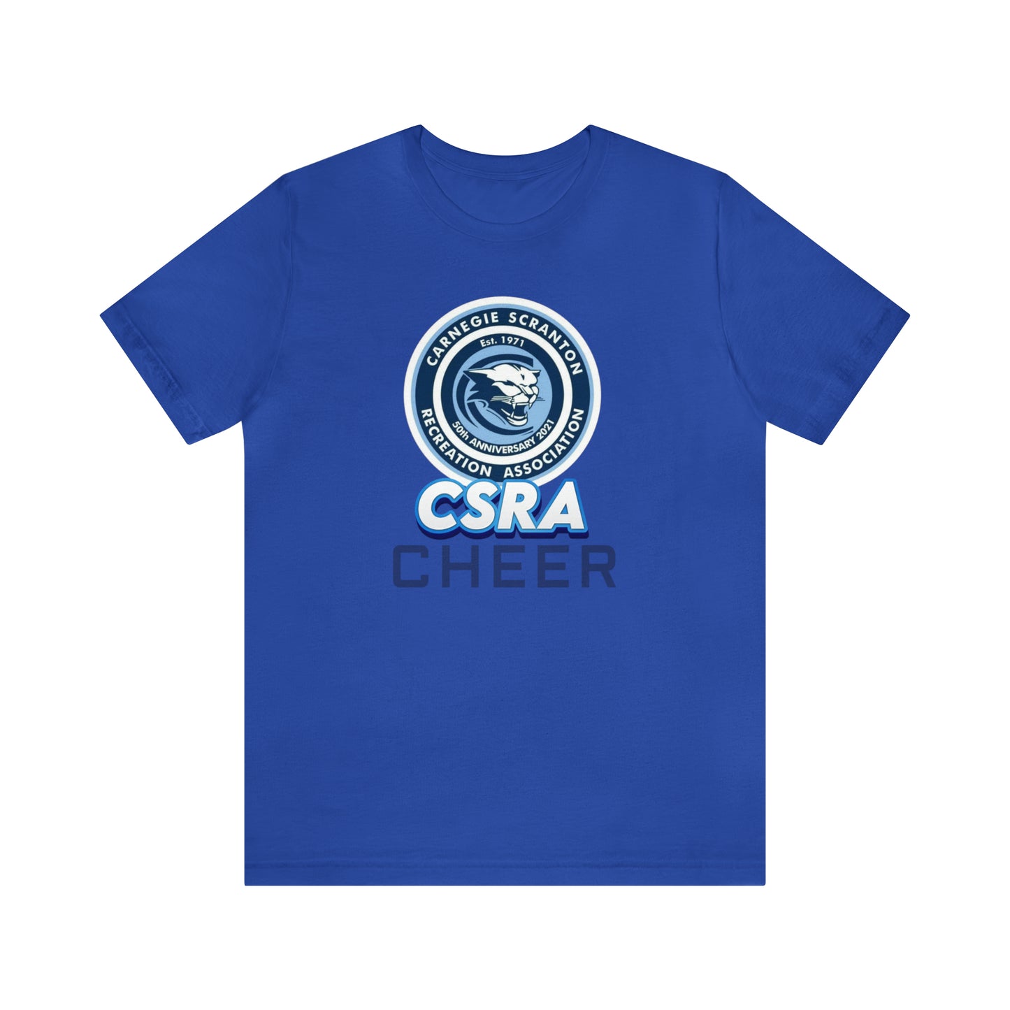 CSRA Cheer Unisex Jersey Short Sleeve Tee
