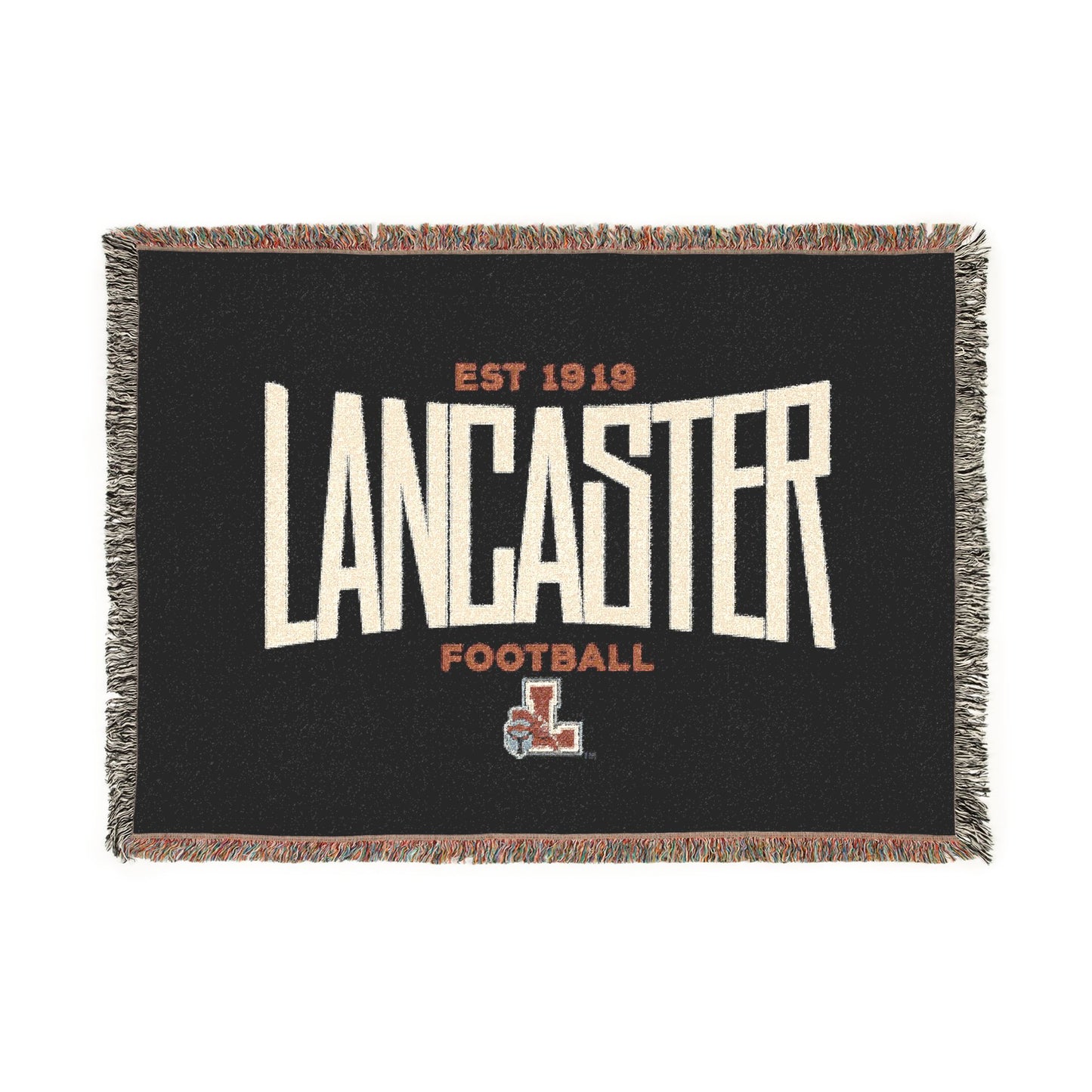 Lancaster Football Woven Blanket – Vintage Est. 1919 Team Throw