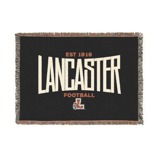 Lancaster Football Woven Blanket – Vintage Est. 1919 Team Throw