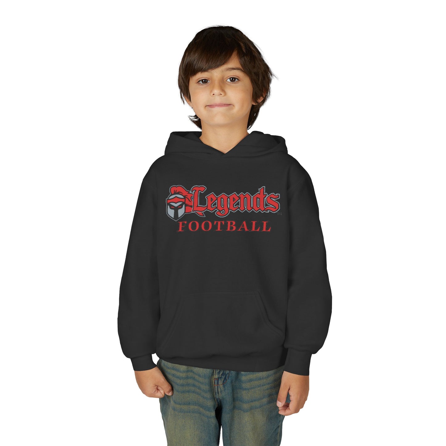 Youth Embroidered Hooded Sweatshirt Legends