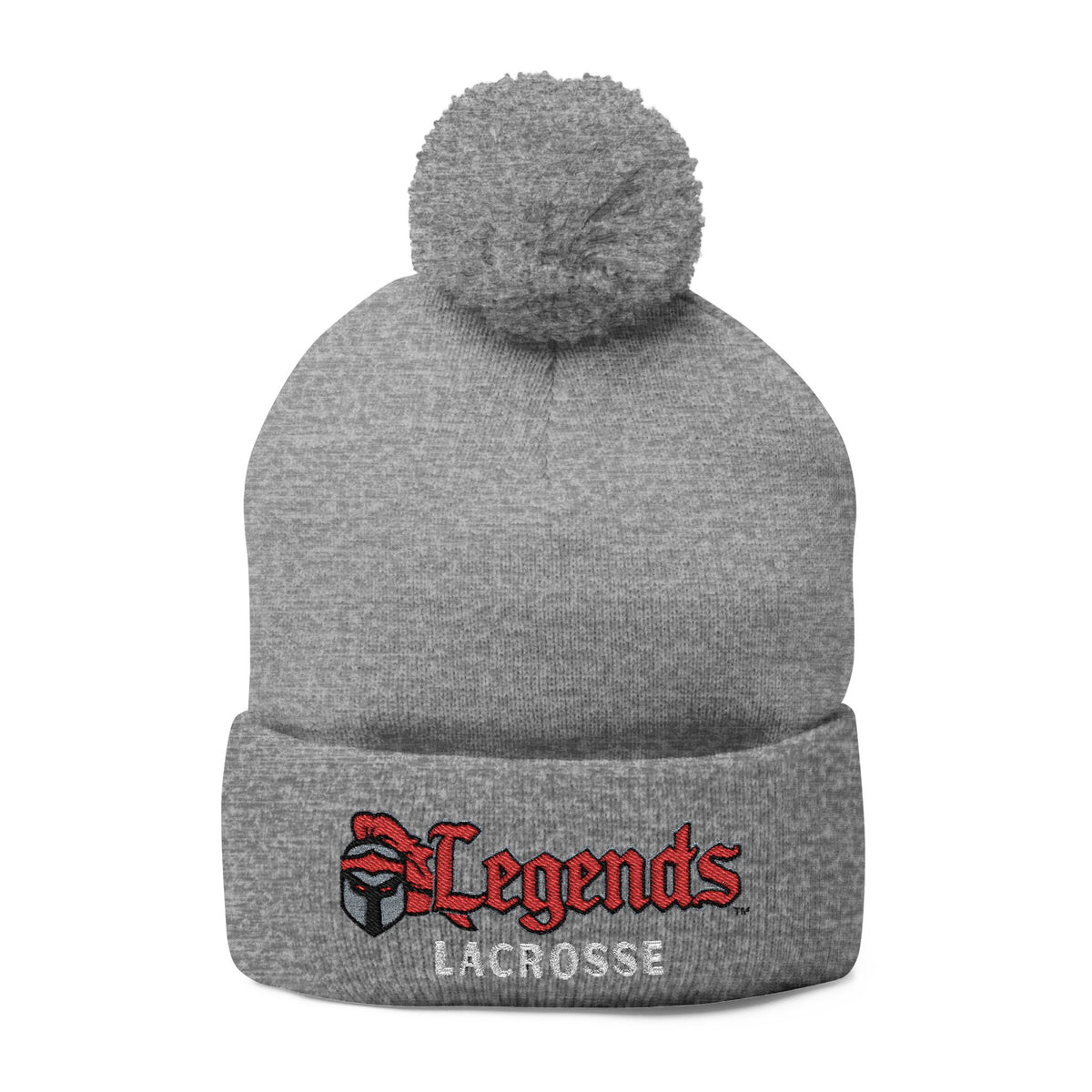 Legends Lacrosse Pom-Pom Knit Cap (Embroidery)