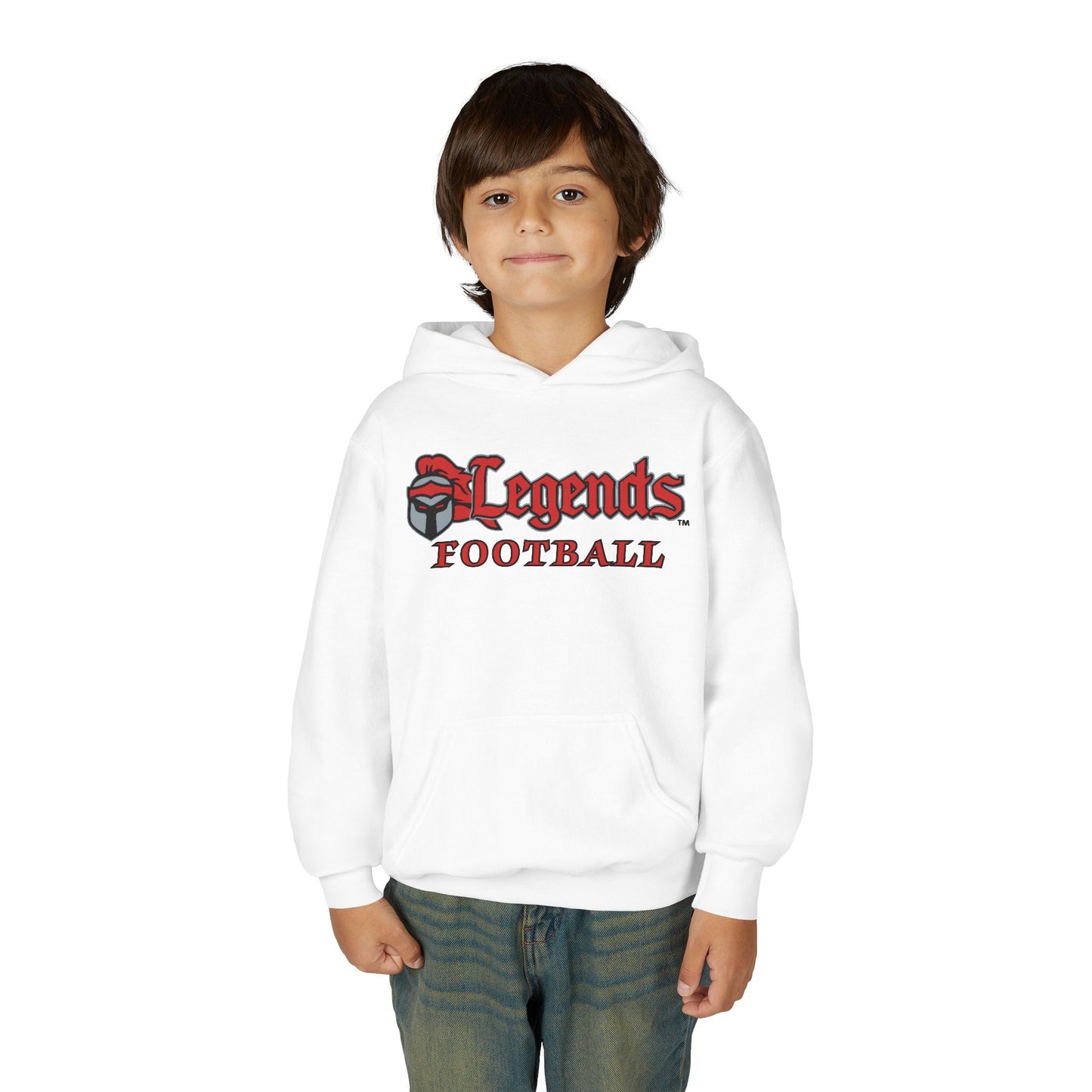 Youth Embroidered Hooded Sweatshirt Legends
