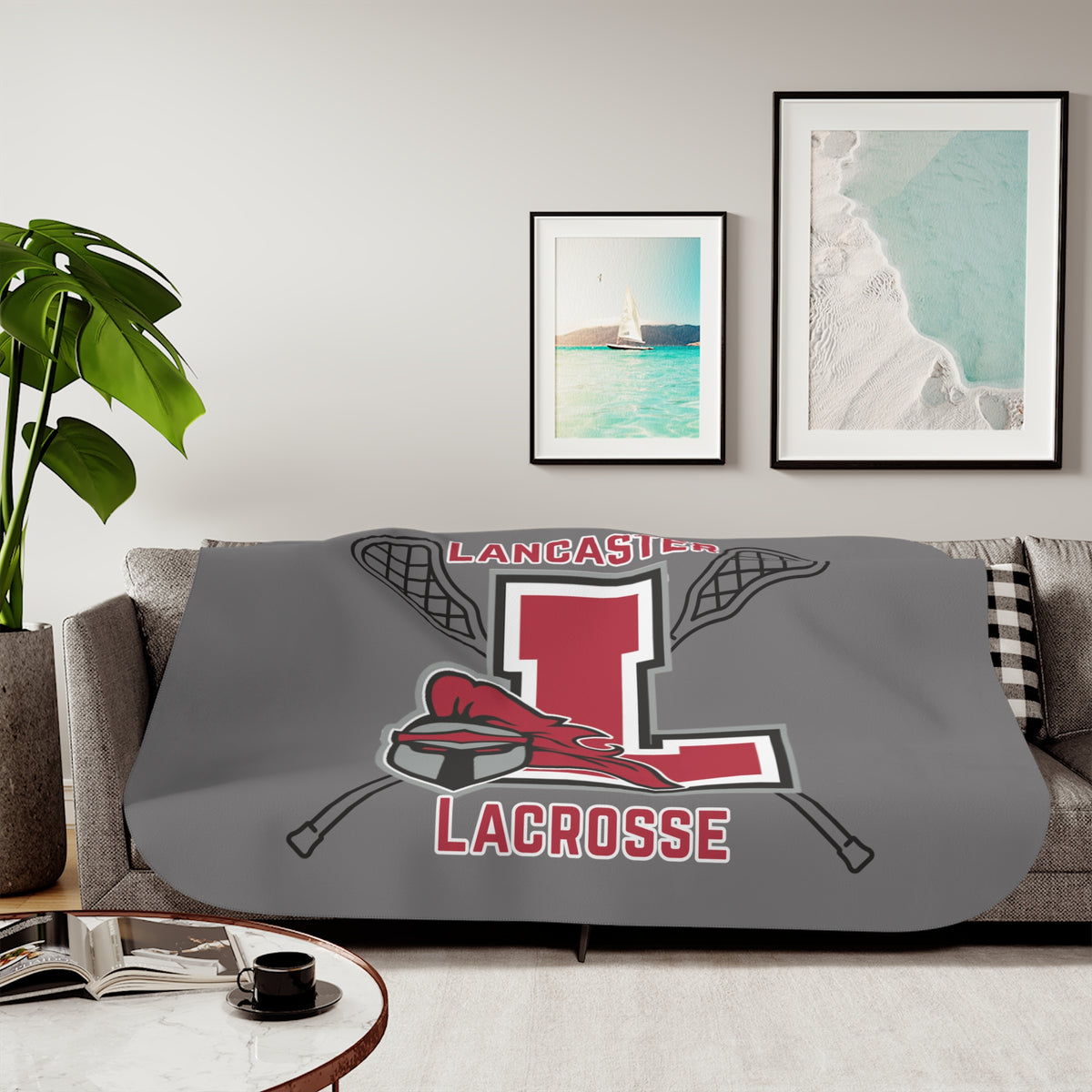 Lancaster Lacrosse Sherpa Blanket