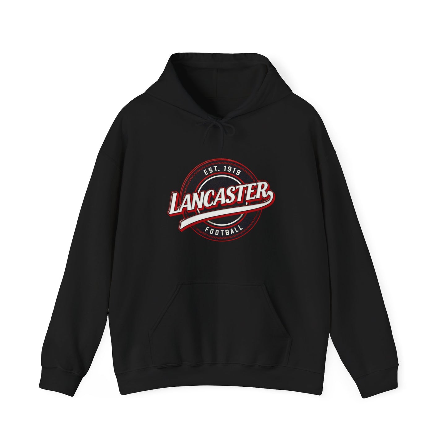Lancaster Football Hoodie — Vintage 'Est. 1919' Pullover