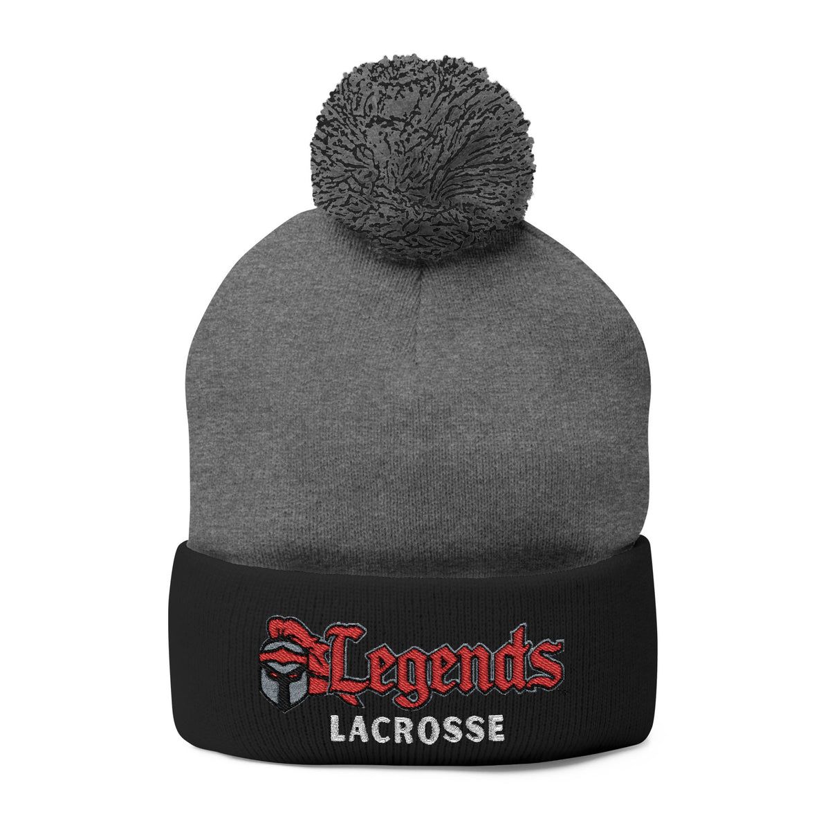 Legends Lacrosse Pom-Pom Knit Cap (Embroidery)