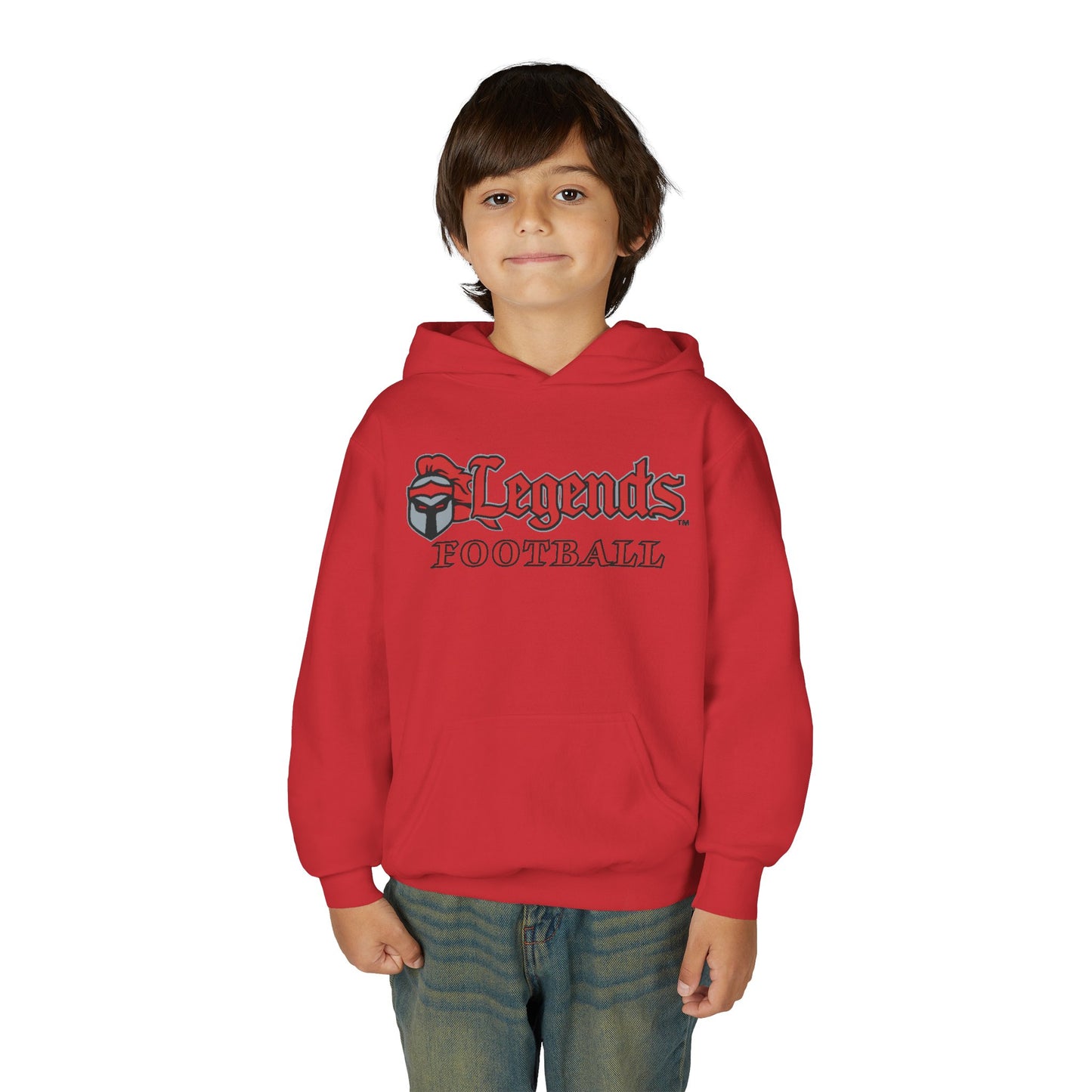 Youth Embroidered Hooded Sweatshirt Legends