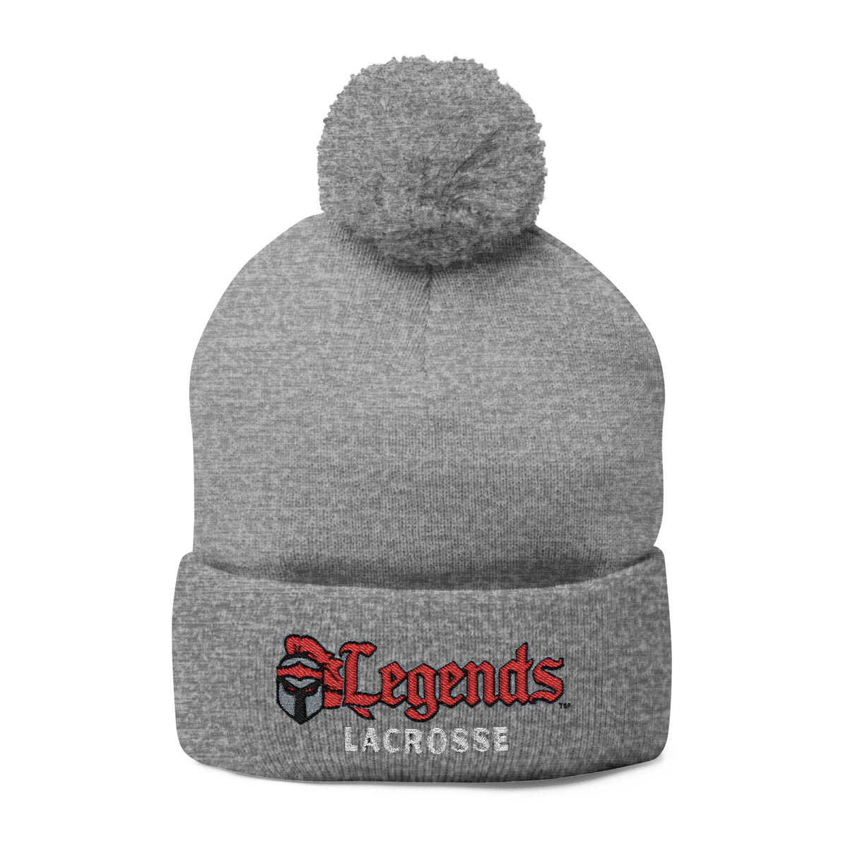 Legends Lacrosse Pom-Pom Knit Cap (Embroidery)