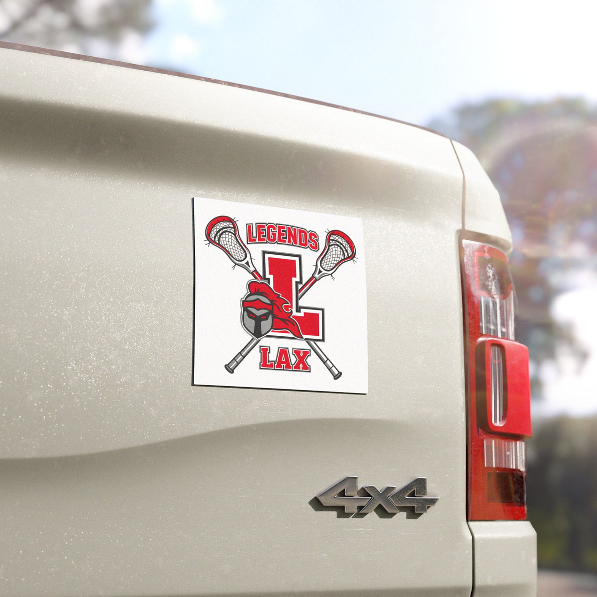 Legends Lax Car Magnet