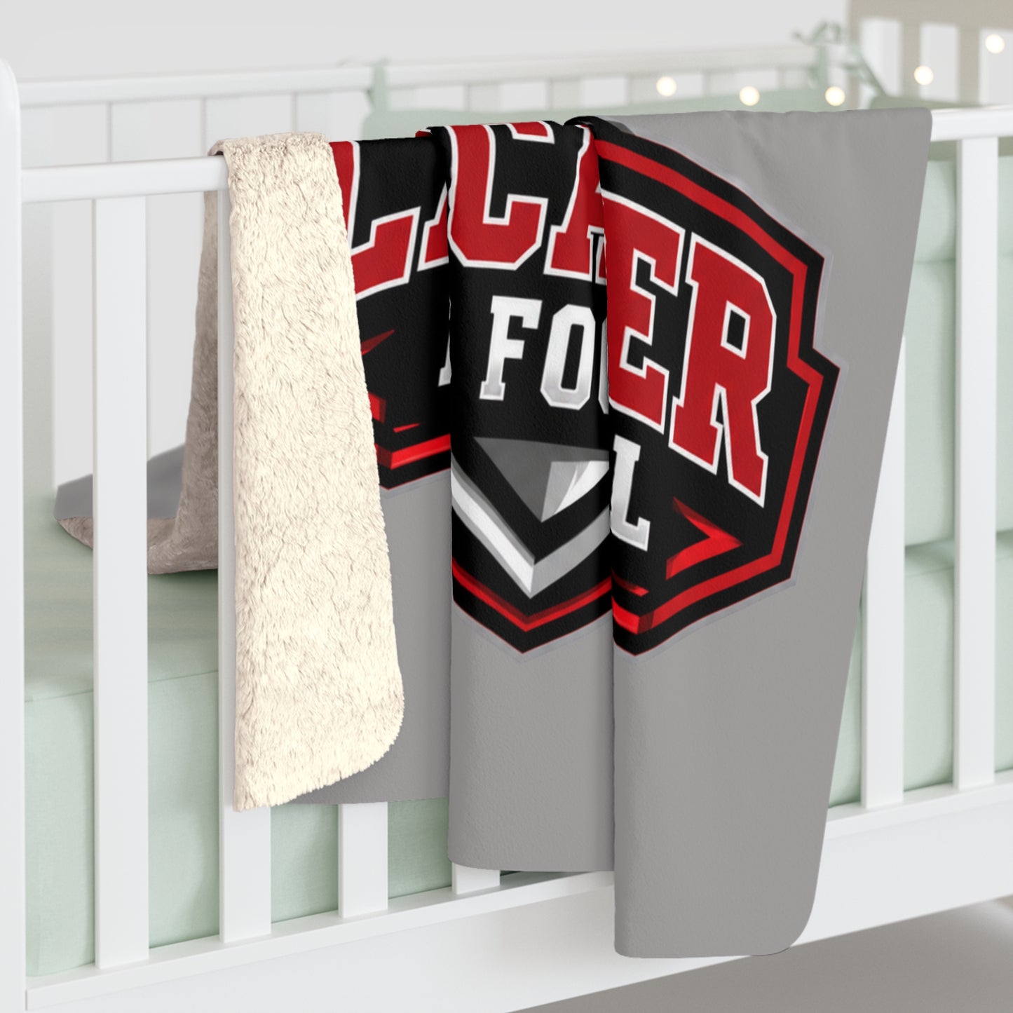 Lancaster Girl's Flag Football Sherpa Blanket