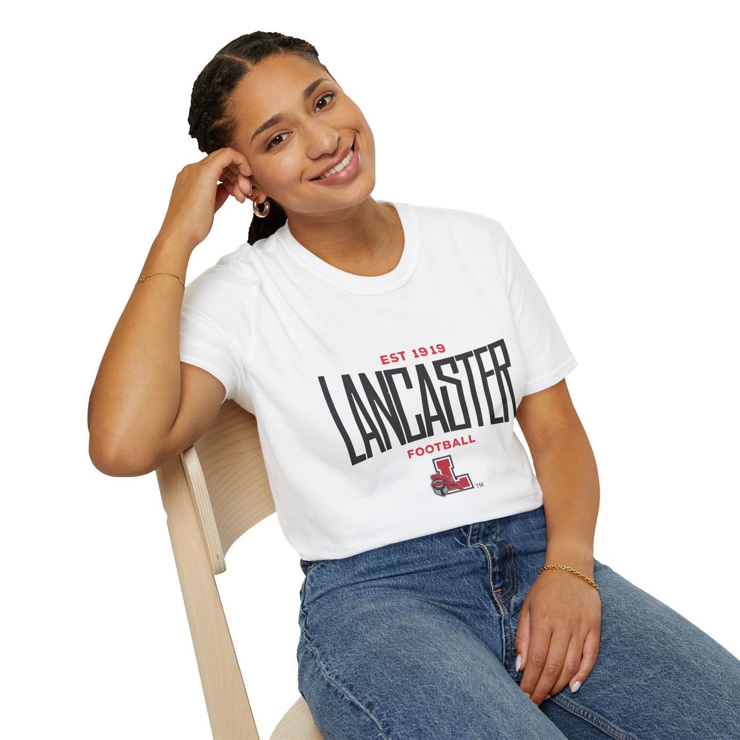 Lancaster Football Tee – College T-Shirt