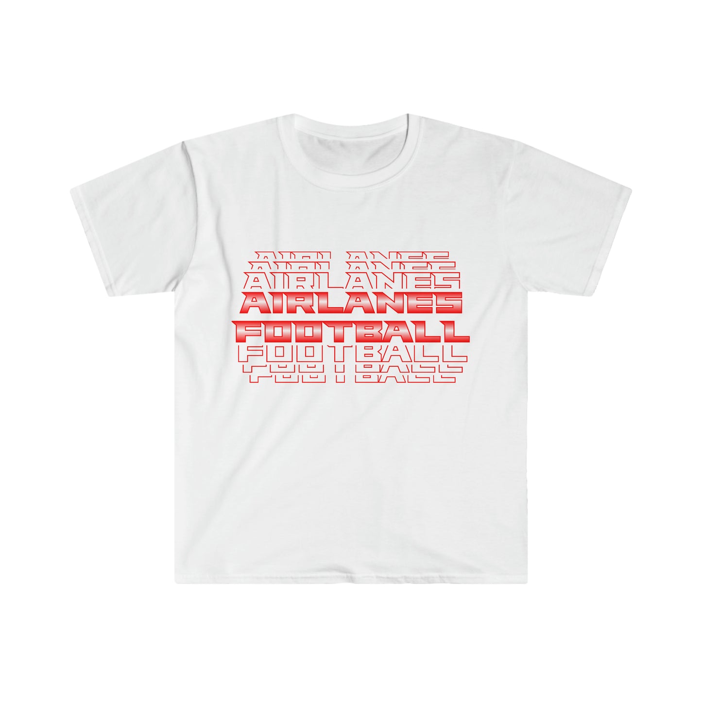 Airlanes Football Unisex Softstyle T-Shirt