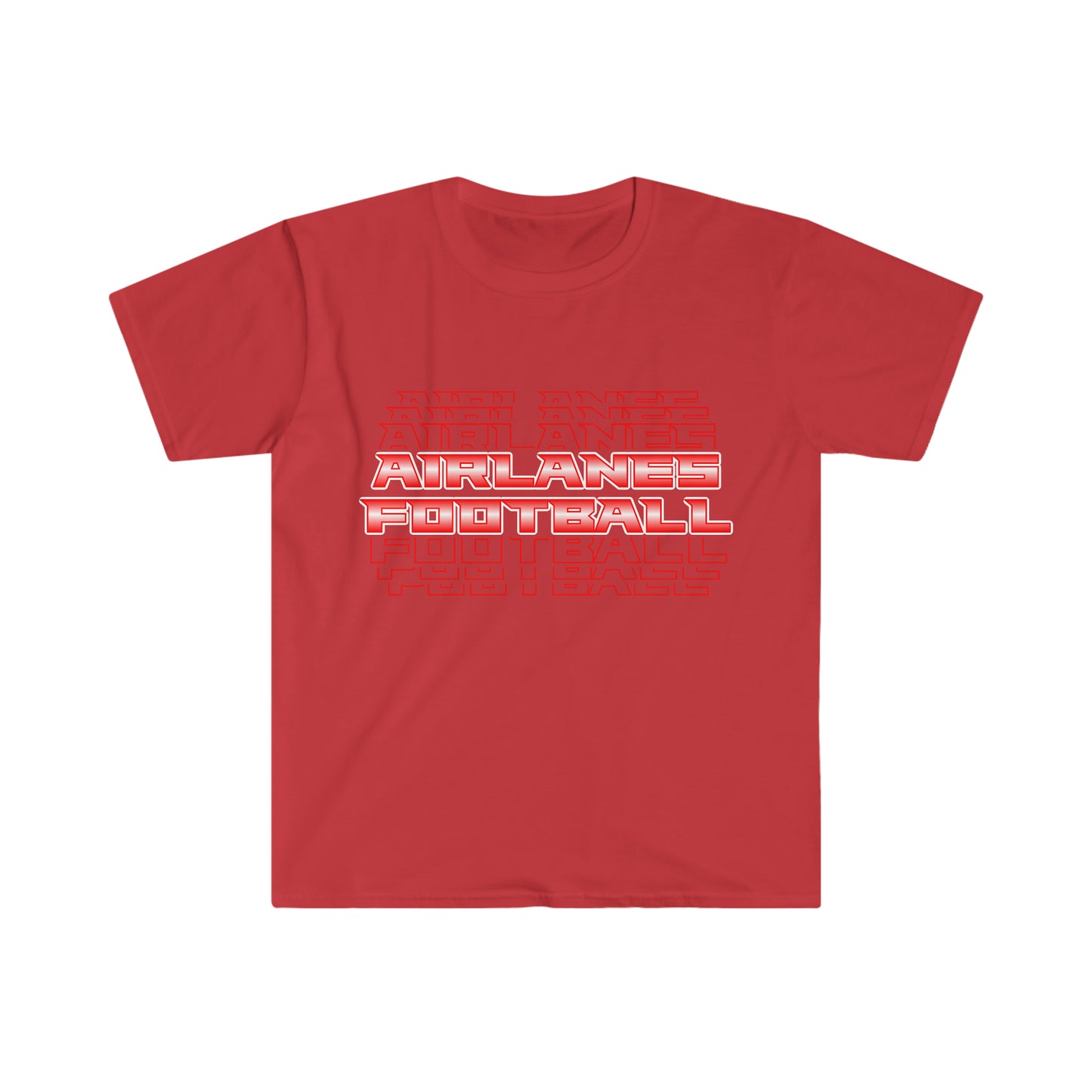 Airlanes Football Unisex Softstyle T-Shirt