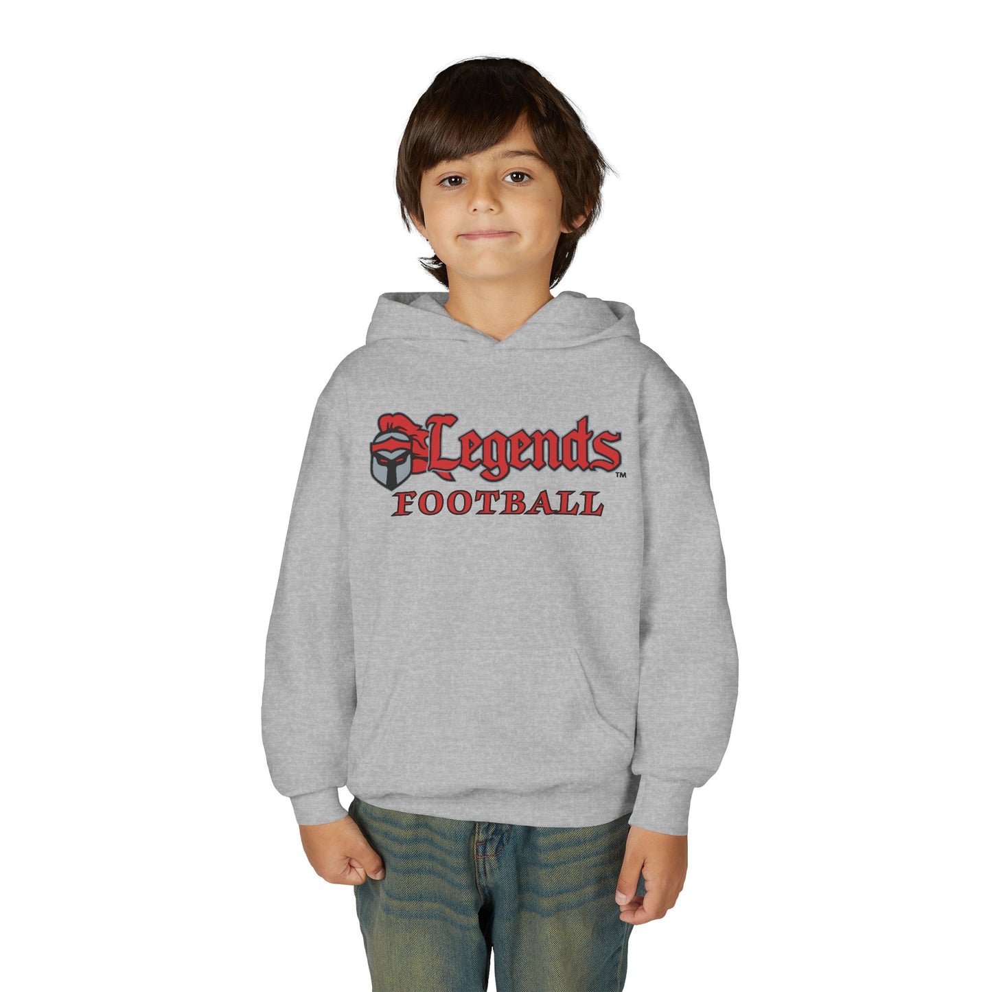 Youth Embroidered Hooded Sweatshirt Legends