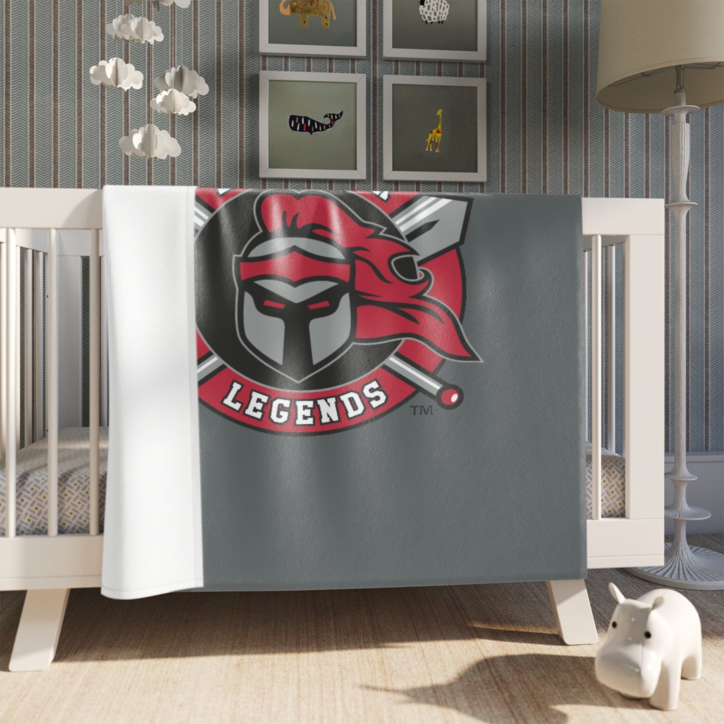 Lancaster Legends Throw Blanket - Cozy Sports Fan Blanket & Home Blanket
