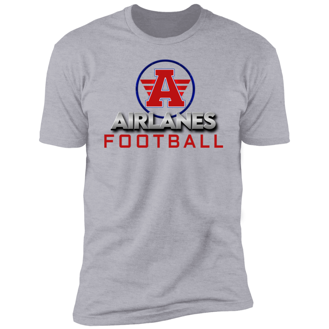 Airlanes Football Unisex Short Sleeve T-Shirt