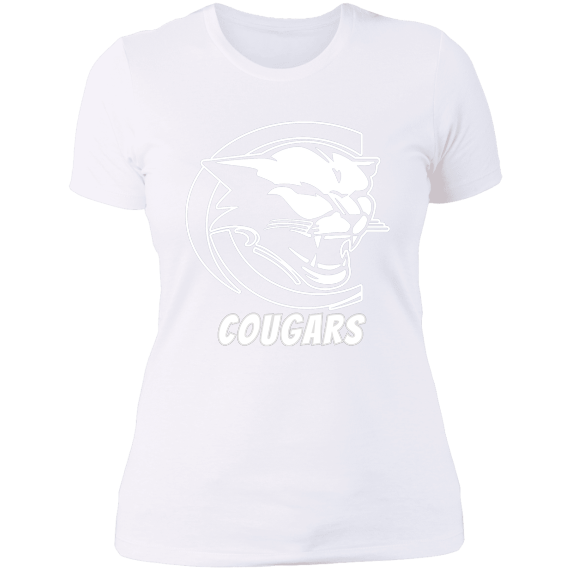 Cougars Ladies' Boyfriend T-Shirt