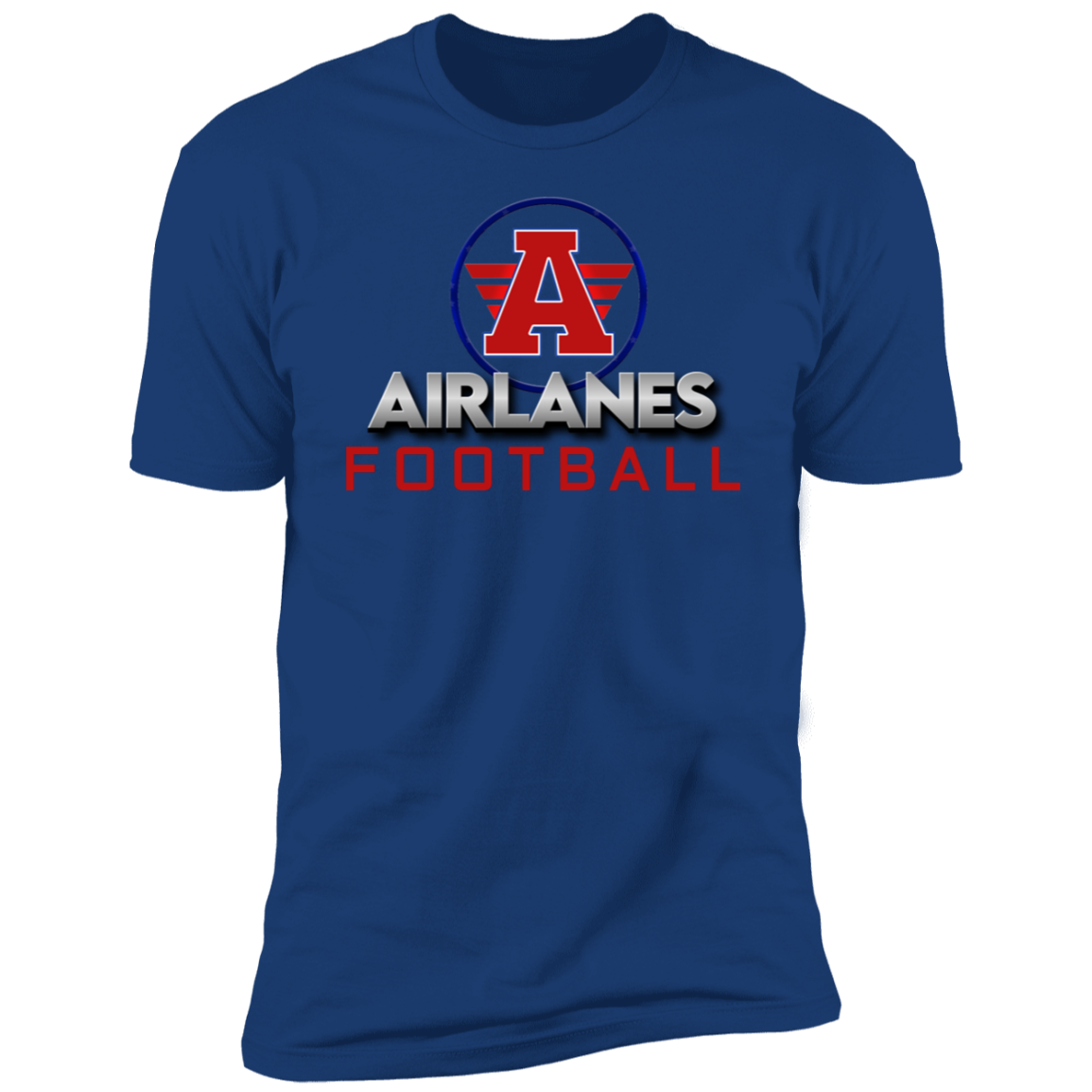 Airlanes Football Unisex Short Sleeve T-Shirt