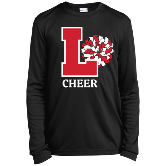 Lancaster Cheer Youth Long Sleeve Performance Tee