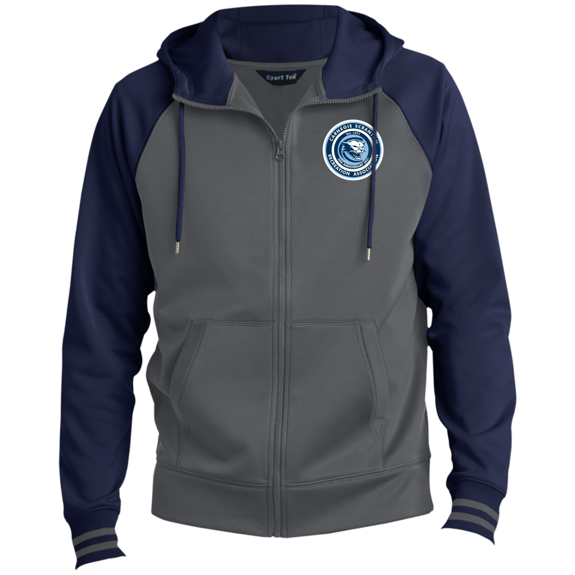 CSRA Men's Sport-Wick® Full-Zip Hooded Jacket