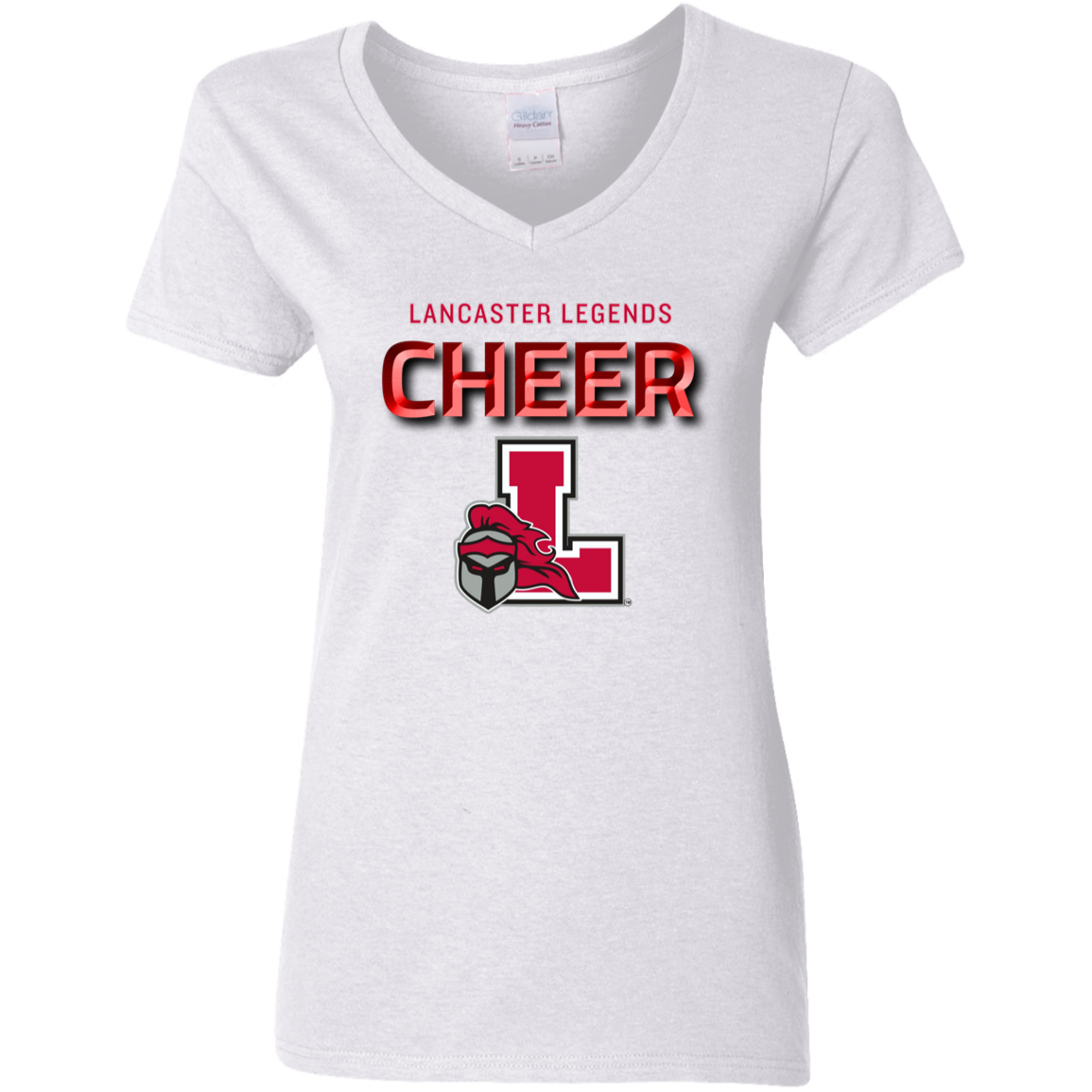 Lanc Cheer Ladies' V-Neck T-Shirt