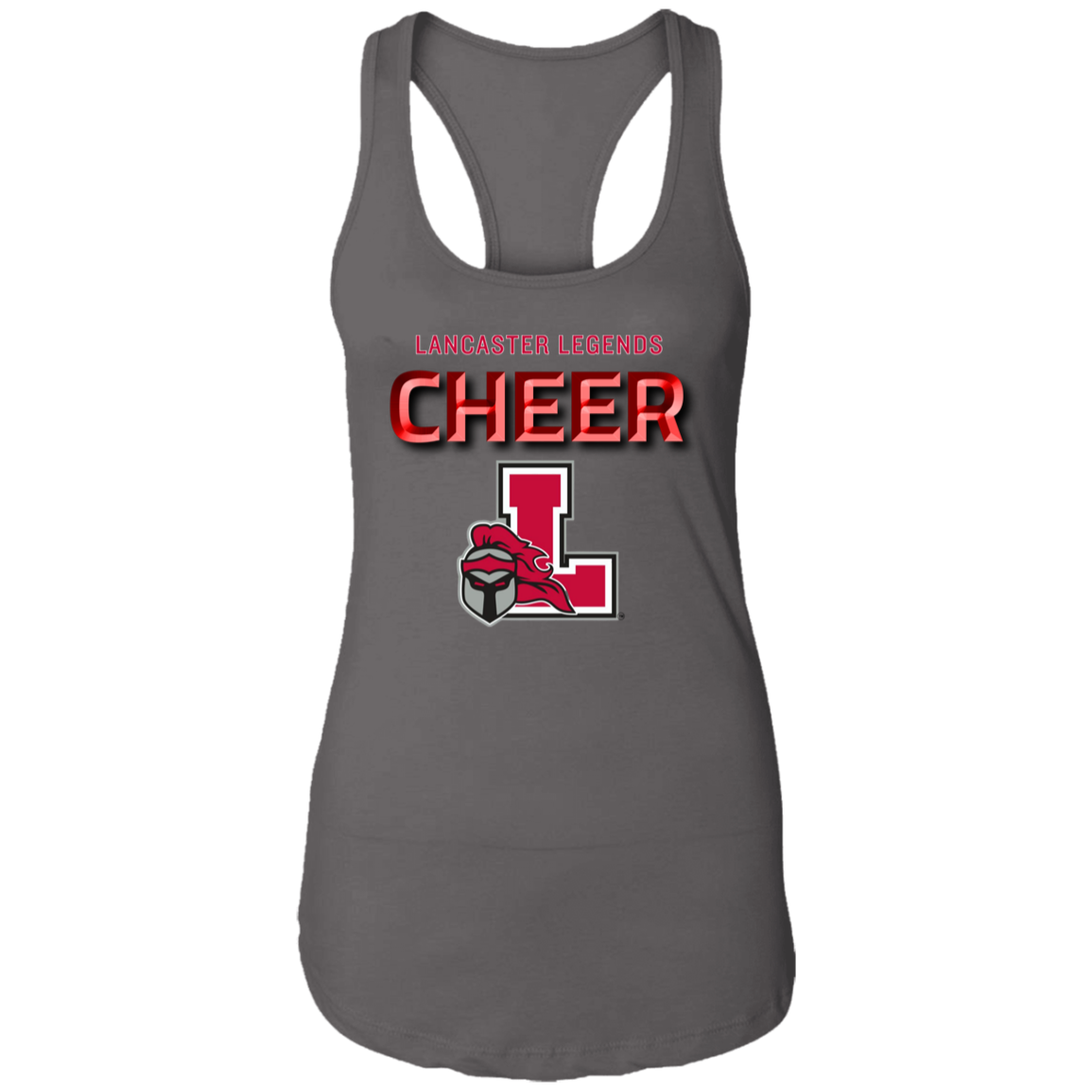 Lancaster Cheer Ladies Ideal Racerback Tank